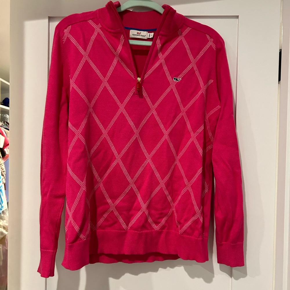 Vineyard vines quarter zip women’s sweater